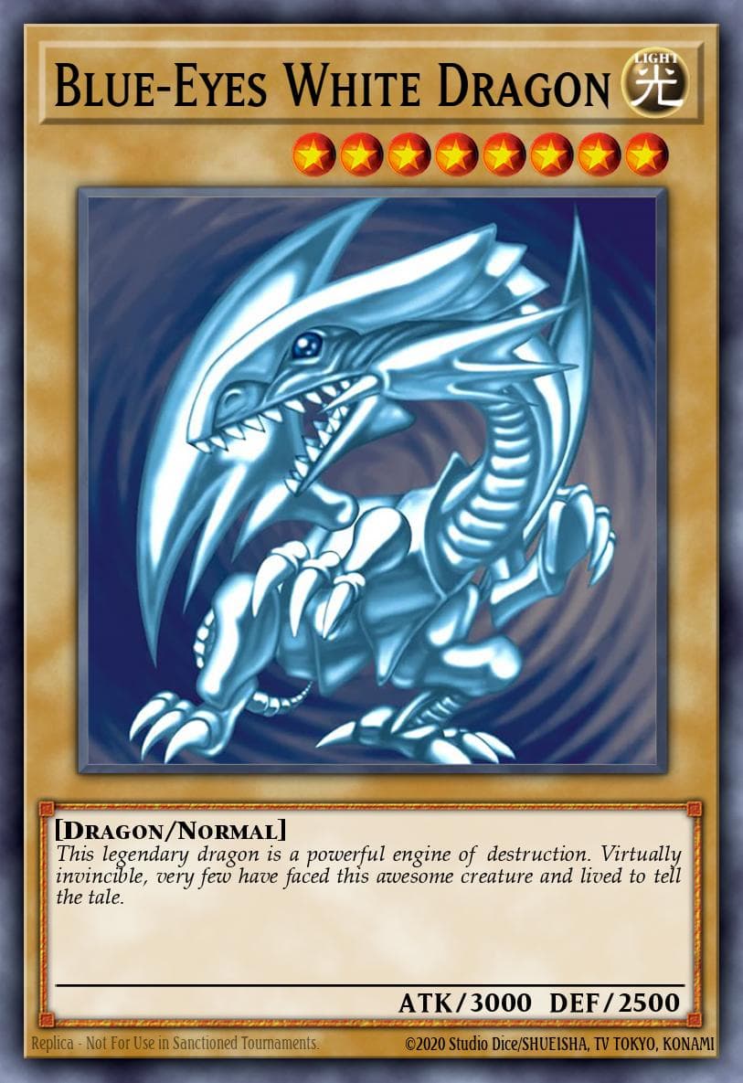 Blue-Eyes White Dragon — Yu-Gi-Oh!